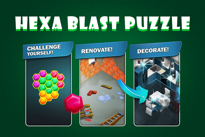 Hexa Blast Puzzle Game