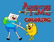 Adventure Time Kleurplaten