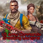 US Army Commando Shooting Warzone