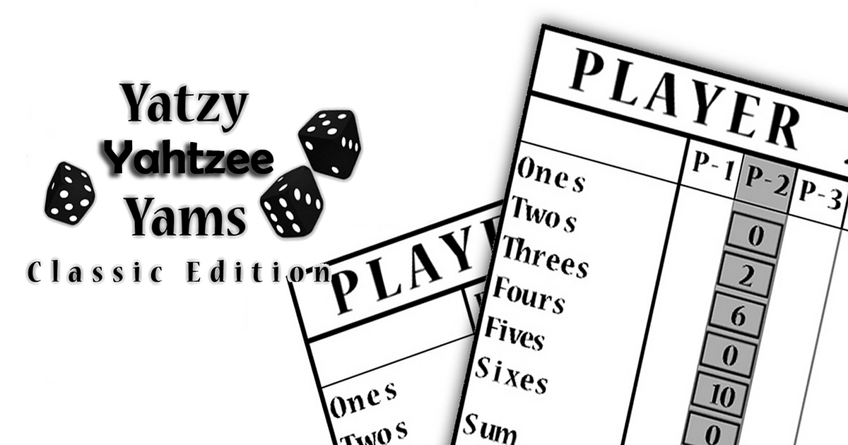 Yatzy Yahtzee Classic Edition - Gratis Online Spel |