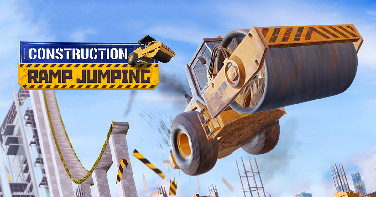 Construction Ramp Jumping Gratis Online Spel FunnyGames