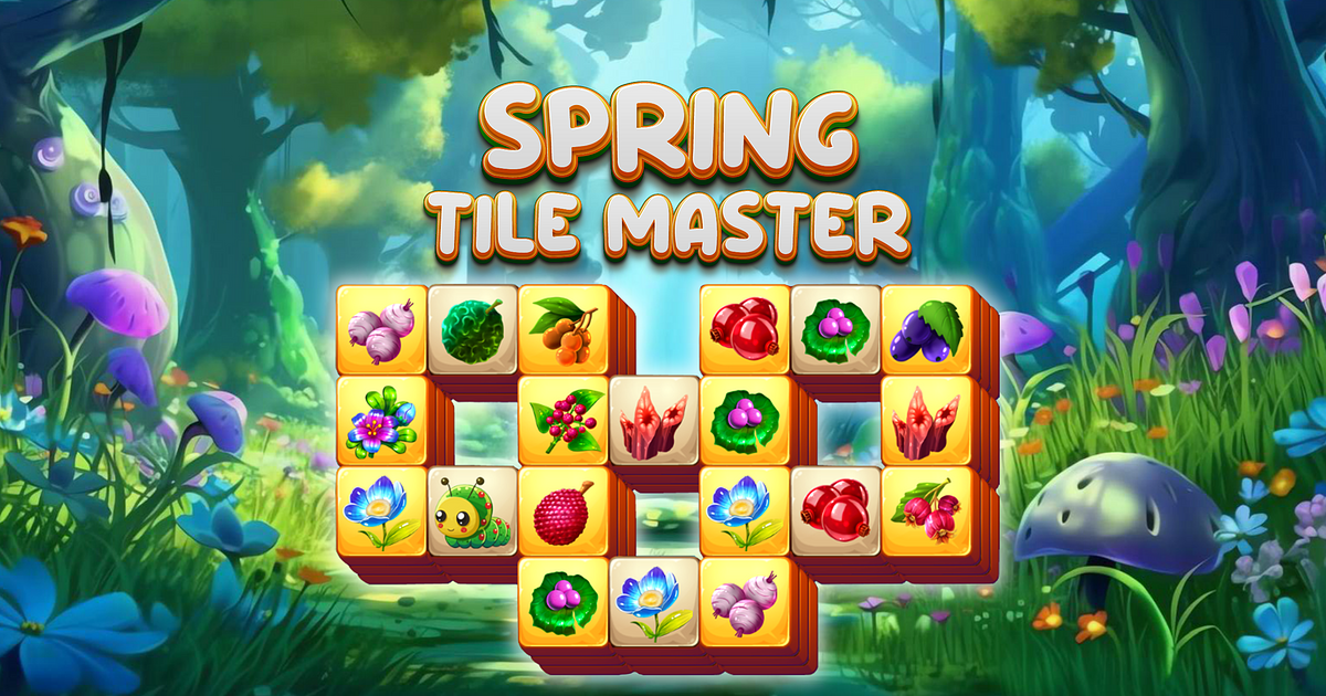 Spring Insect Spel Spring Tile Master - Gratis Online Spel | FunnyGames