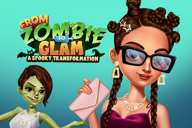 From Zombie to Glam: A Spooky Transformation