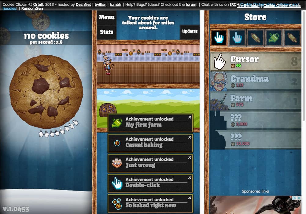 cookie clicker free