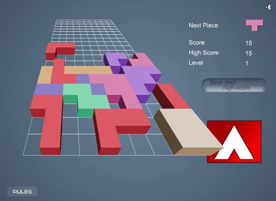 Tetris 3D - Gratis Online Spel | FunnyGames