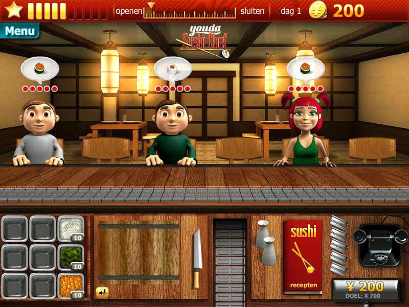 download youda sushi chef free