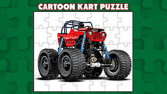 Cartoon Kart Puzzle
