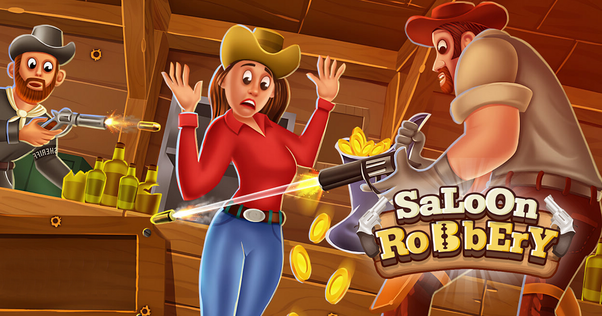 Saloon Robbery Gratis Online Spel FunnyGames