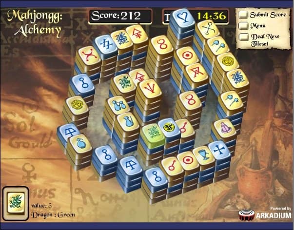 microsoft mahjong alchemy game