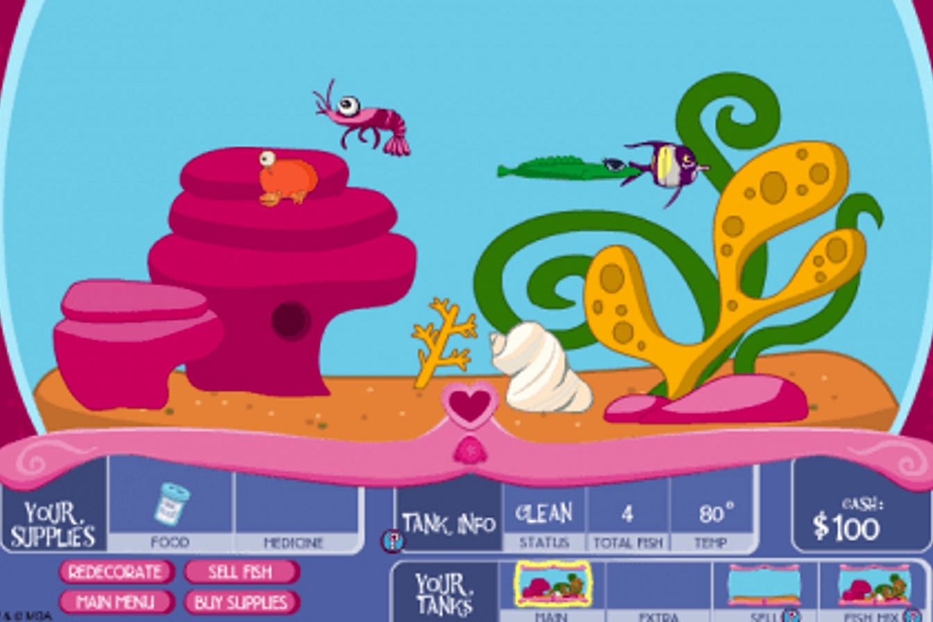 Bratz Aquarium Gratis Online Spel FunnyGames