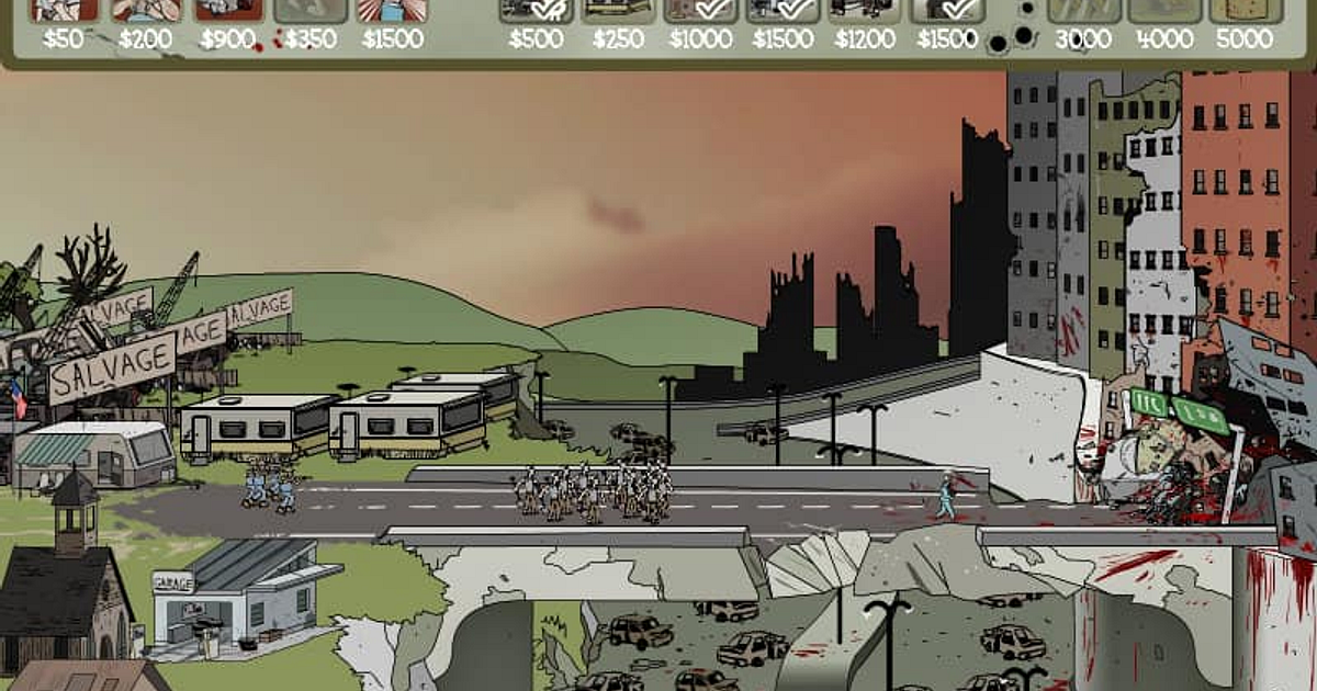 Zombie Trailer Park Gratis Online Spel FunnyGames