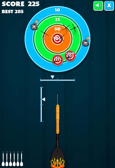 Arcade Darts - Gratis Online Spel | FunnyGames