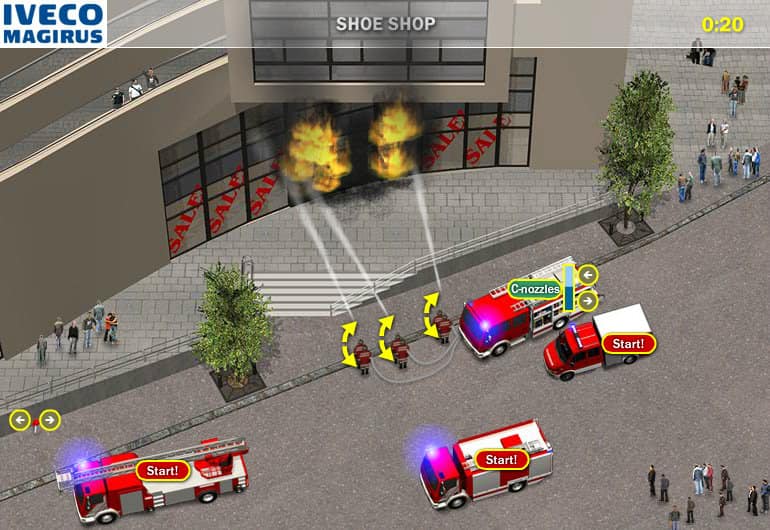 Iveco Magirus Fire Trucks - Gratis Online Spel | FunnyGames