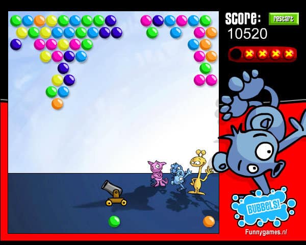 Bubbels 1 - Gratis Online Spel | FunnyGames