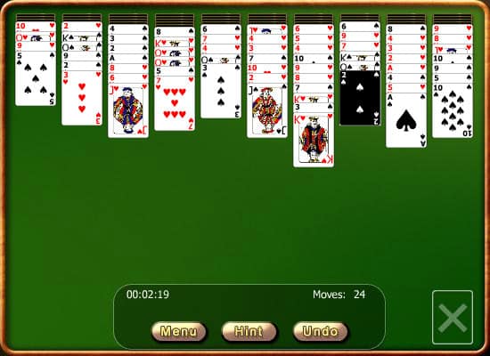 Spider Solitaire Online Spel Speel Nu Spele Be