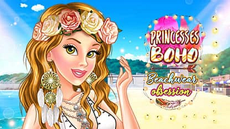 Prinsessen Strandkleding Modeshow