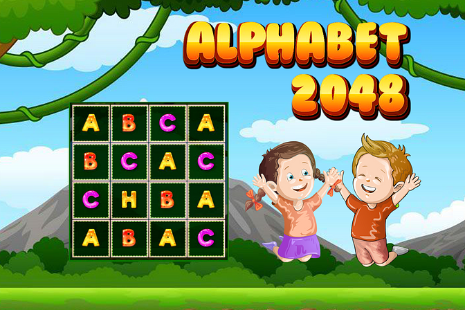 Alphabet 2048