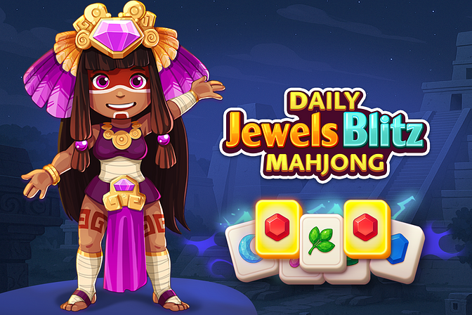Daily Jewels Blitz Mahjong