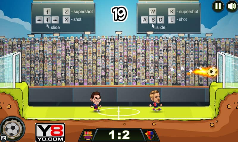 Football Legends 2016 Gratis Online Spel FunnyGames   Football Legends 2016 Screenshot 1 