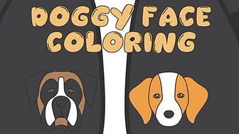 Doggy Face Coloring
