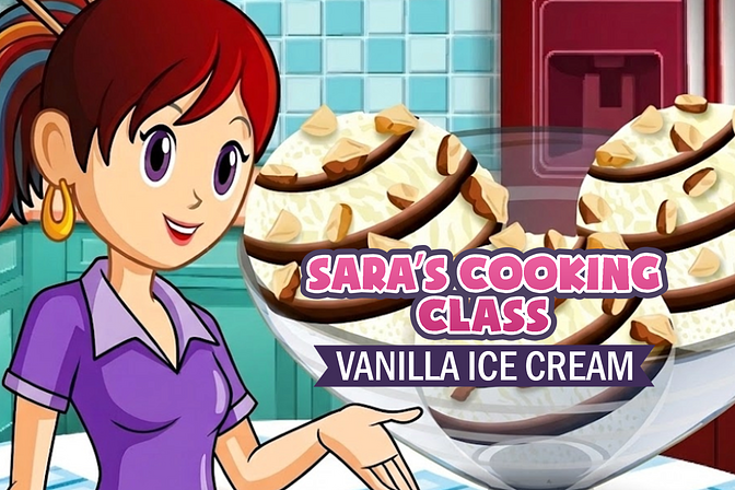 Sara's Kookles: Vanille-ijs