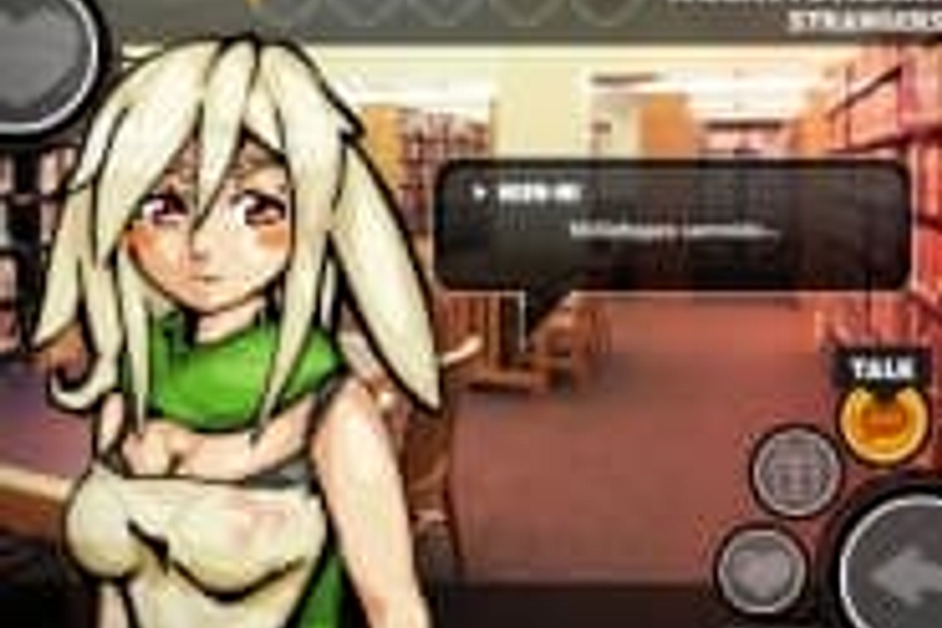 Meiden spelletjes flirten op school