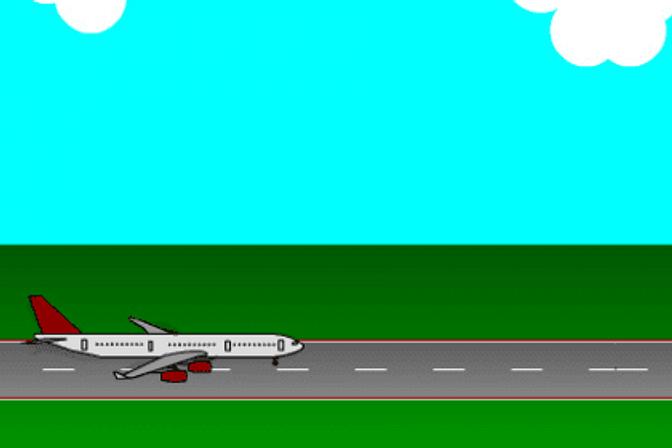 Vliegtuig Landing